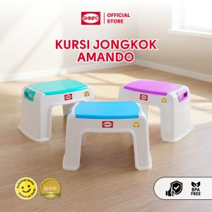 SHINPO Kursi / Bangku Jongkok Anak Serbaguna Tempat Duduk Anti Slip SG Amado Stool SPO-SIP-190