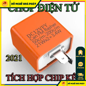 Cục chớp xi nhan điều chỉnh tốc độ nhanh chậm dùng cho mọi dòng xe máy