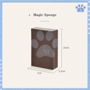 ฟองน้ำขัดหม้อ ฟองน้ำมหัศจรรย์ ทำความสะอาดเอนกประสงค์ Magic Sponge ขจัดคราบสนิม คราบดำก้นกะทะ ได้หมดจด