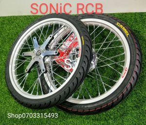 [HCM]Cặp bánh căm SONIC niền RCB 1.4 1.6 Full vỏ CAMEL 60 70 - GẮN VỪA NHƯ ZIN