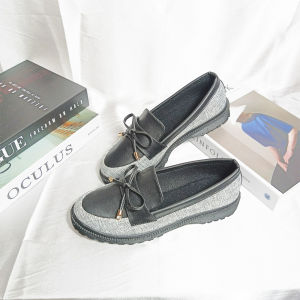 Hoky Sepatu Docmart Wanita Pita Mutiara - Laila Sepatu Loafers Wanita