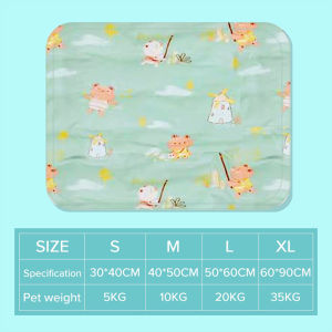 Cooling Pad For Dog Pet Gel Ice Mat Summer Ice Gel Pad Quick Cooling Mat  Cooling Mat for Dog Cooling Pad for Cat