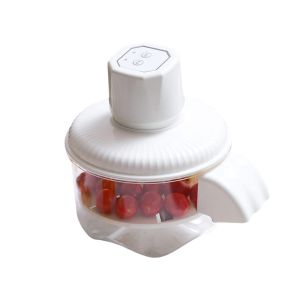 COOLSOOL Rảnh tay Máy bóc vỏ nho điện Tự động Lột da dễ dàng Máy bóc vỏ tỏi Bền bỉ Máy gọt vỏ trái cây nhỏ Dụng cụ gọt vỏ trái cây