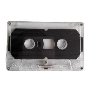 Clear Shell Educational Blank Audios Recording Cassette Tape 30/45/60/90Min Compatible for Most Traditional Recorders