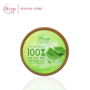 [995%] Mireya Aloe Vera Juice Soothing & Moist Gel 250ml - Mireya Aloevera Gel Moisturizer / Lidah Buaya dari Pulau Jeju Korea