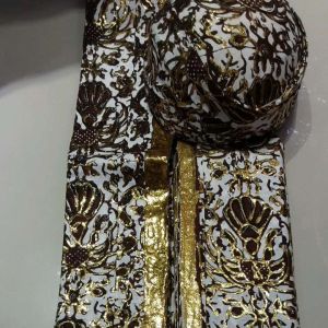 sett jarik prada plus blangkon prada tebal