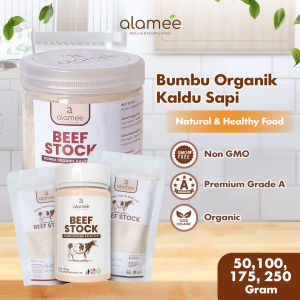 ALAMEE Kaldu Sapi NON MSG Bubuk Penyedap Rasa Beef Stock Powder Extract Seasoning Bumbu Organik