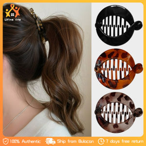 High Ponytail Round Banana Clip Vertical Clip Accessory Hair Clips Hairpin Accessory for Women