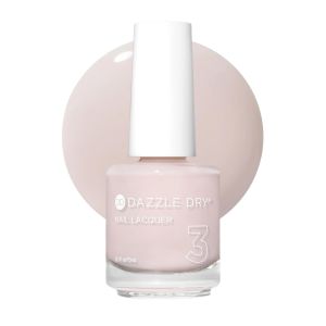 Dazzle Dry Nail Lacquer (Step 3) - Touch of Love - A semi-sheer pale chalky pink. (0.5 fl oz)