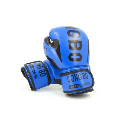 MINOA PU Leather Leather Boxing Gloves Breathable Sponge Padding Kickboxing Protective Gloves Kids Kickboxing Gloves Thick Children Boxing Glove Children