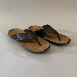 Sandal Jepit Pria Kulit Dewasa Cardinal MC6CFZ0011O Harvey-2 Hitam Coklat