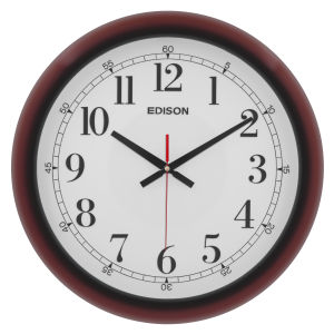 Jam Dinding Edison Sweep ES 46 T33 Timbul Diameter 460mm 46cm