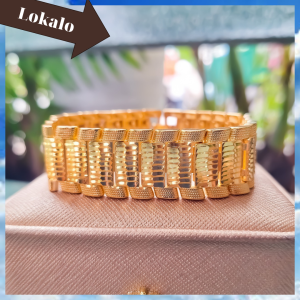 Lắc Nam Mạ Vàng 18K Đốt Xích Lokalo - Phụ Kiện Thể Hiện Sự Đẳng Cấp Và Phong Cách 01.06.23