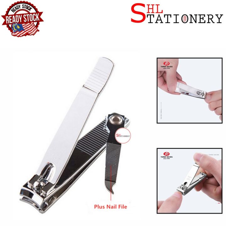 [ORIGINAL] THREE SEVEN 777 Nail Clipper Trimmer 6cm / 8cm Korea ...