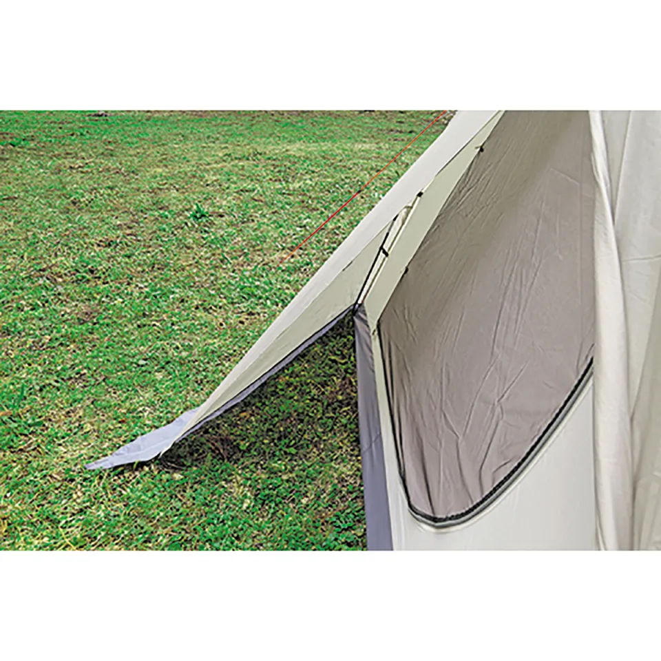 Captain Stag UA0044 Monte Screen Two Room Dome Tent 6 Person