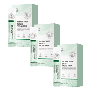 มาส์กฟองแอนโธไซยานิน มาส์กทำความสะอาดรูขุมขน สารต้านอนุมูลอิสระจากธรรมชาติ ชะลอวัยผิว ลดเลือนริ้วรอย