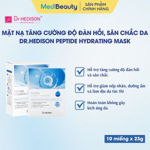 Mặt nạ tăng cường độ đàn hồi và săn chắc da Dr.Hedison Peptide Hydrating Mask (23gX10ea)