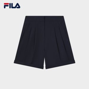 FILA CORE LIFESTYLE FILA EMERALD Women Woven Shorts (Navy)