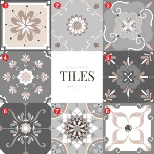 STIKER TEGEL / STICKER LANTAI / STIKER KERAMIK / STIKER UBIN / STIKER DINDING / TILE / WALL STICKER LANTAI RUMAH TAHAN AIR BAHAN VINYIL SOLID PREMIUM (NON-PVC) Motive 3