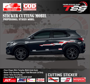 sticker mobil wrv sticker mobil honda wr-v sticker mobil keren sticker motif variasi body mobil