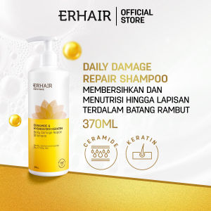 [ANTI FRIZZY] ERHAIR Restore Ceramide & Keratin Shampoo - Shampoo Rambut Kering & Rusak  Rambut berkilau anti kusut | Ceramide & Keratin | Rambut berwarna