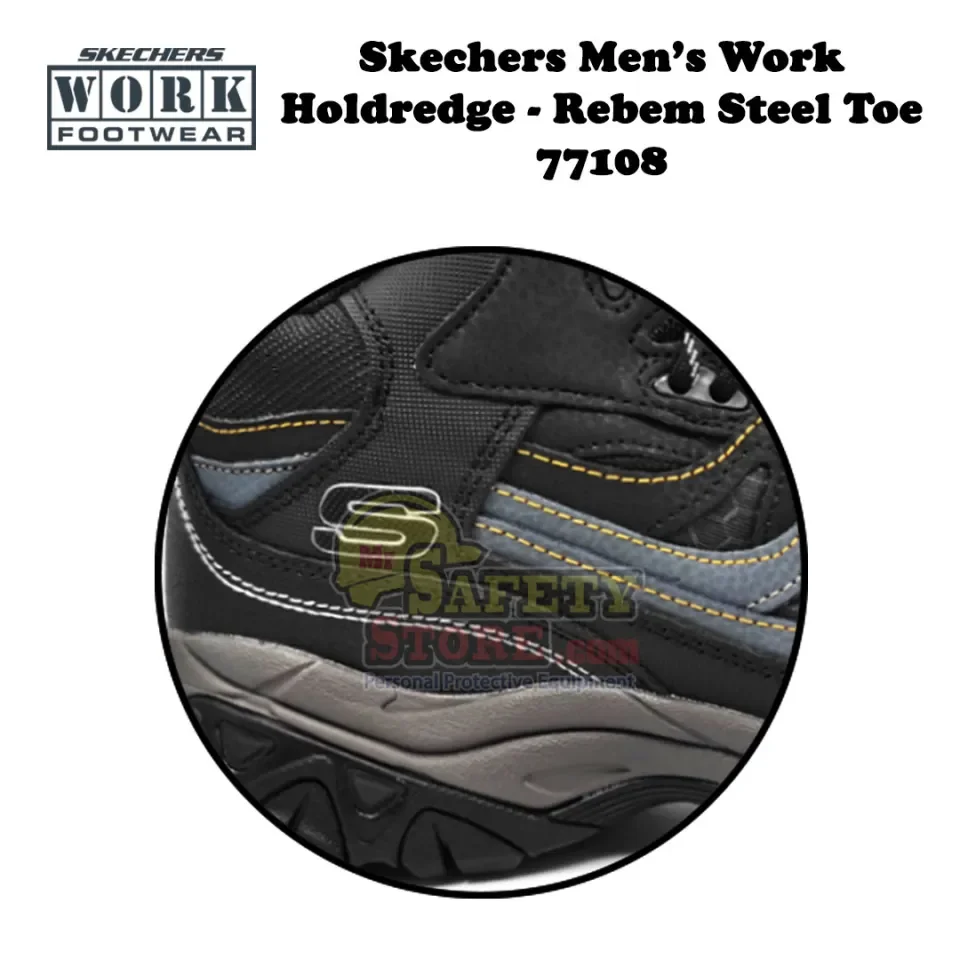 Skechers for work men's holdredge steel toe 2024 work shoe