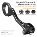 ROCKBROS Multifuctional Bike Light Mount Aluminum Bracket for IGS / Garmin / Bryton / Cateye Holder. 