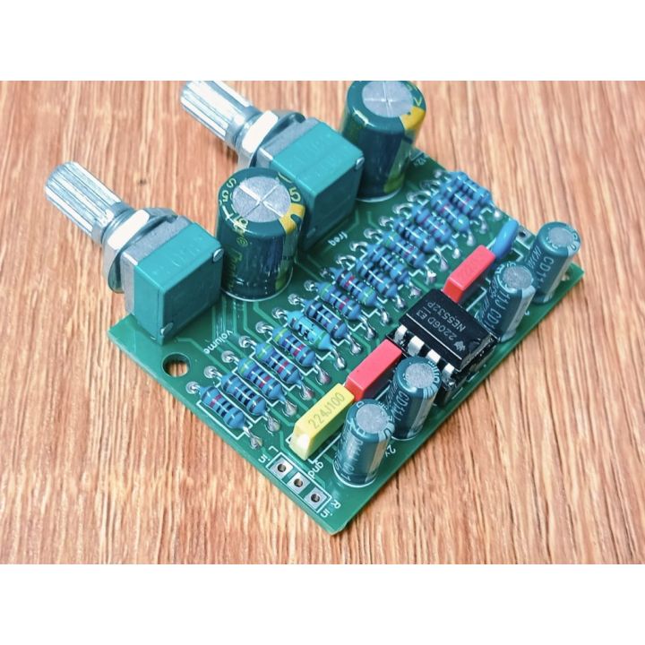 PREAMPLIFICATORE HIFI EQ Tone Control Board NE5532 OP-AMP amplificatore