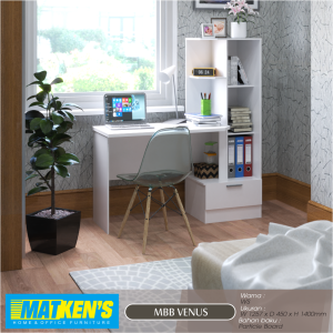 Trenz Furniture - Meja Belajar Matkens VENUS
