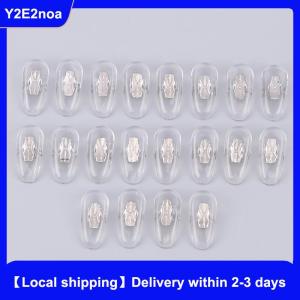 【Local shipping】 10 Pairs High Quality Silicone Aviator Glasses Eyeglass Sunglasses Nose Pads For RB Clip-o