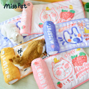 Pet cat cushion bed cage pad mat soft blanket warm thicker mattress washable carpet flannel | 暖垫 法兰绒