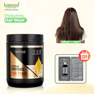 Well Hair Hair Mask And Bremod Cocoa Butter Hair Shampoo Repair Damage Dry Frizzy Hair Smooth Buy 1 Take 1 WH-H002
