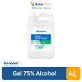 Instance Hand Sanitizer Gel Alcohol 75% 4 L. 