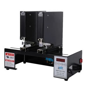 btnx 220V 300 times/min pneumatic double-head stapler automatic punch protection YC-1902 H5K8Q