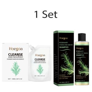 Rosemary Shampoo Anti-Hair Loss Shampoo Deep Scalp Cleansing & Moisturizing Hair Care Set for Dry Damaged Hair Strengthens Roots