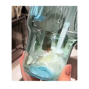 Cọ rửa bình sữa chất liệu silicone cọ cốc đa năng mềm mại rửa sạch mọi góc chết dùng được cho ấm trà bình giữ nhiệt