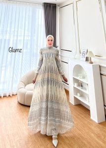 Zahira1808 Agnia 21 Gamis Bahan Ceruty Baby Doll Dengan Pasmina Import Gamis Murah Trendi Baju Syari Muslim Wanita Ibu Terlaris Baju Pesta Adem Nyaman Di Pakai Real pict Orii GLZ