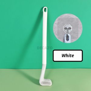 Berus Jamban Toilet Bowl Brush Cleaning Accessories Brush Long Handle Toilet Slim Bathroom Brush Silicone Brush 马桶刷