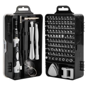 Precision Screwdriver Set Professional Grade 115 in 1 Magnetic Repair Tool Kit for Electronics Computer iPhone Laptop Game Console Watch Eyeglasses Modding and DIY Projects