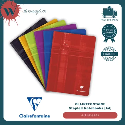 Clairefontaine Stapled Notebook A4