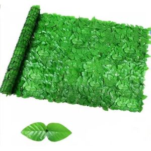 【Ready Stock】Artificial Ivy Privacy Fence Wall Screen50cmx100cm Artificial Hedges Fence and Faux Ivy Vine Leaf Decoration for Outdoor Garden Decor