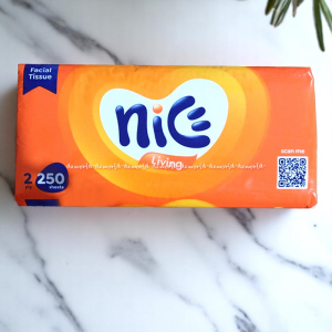 Nice Facial Tissue 250sheets Tisu Kering Untuk Wajah Nais Living Tissu Nices