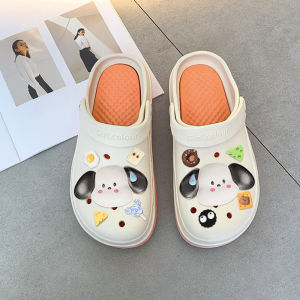 LEAShop นิวคอลเลคชั่นพร้อมส่ง รองเท้าหัวโตเสริมส้นแฟชั่น งานรัดส้น สีทูโทนงานสวยให้เลือกหลากหลายสี บอกเลยว่าน่ารักหวานละมุนทุกสี มาพร้อมตัวติดน้องหมาสุดน่ารัก เล็งสีไหนอยู่ รีบกดสั่งเลย ด่วนๆๆน้า