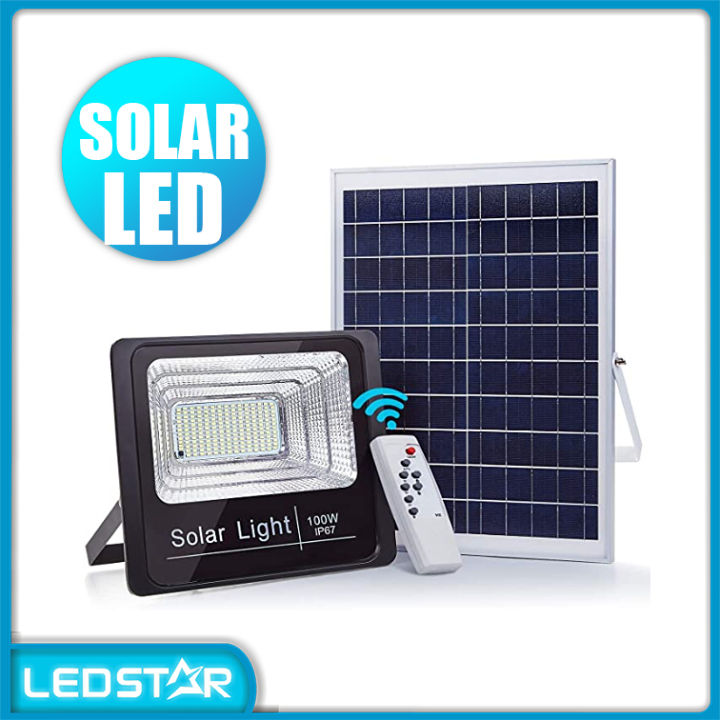 Solar flood shop light lazada