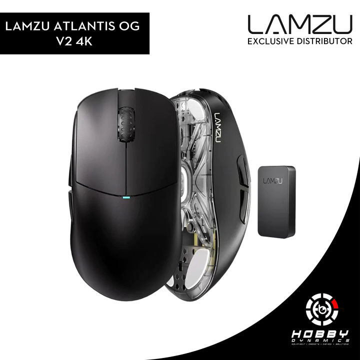 Lamzu Atlantis OG V2 4K Wireless Superlight Charcoal Black | Lazada PH
