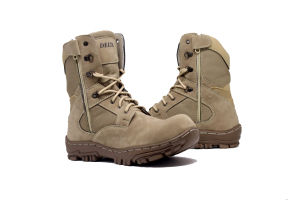 Sepatu safety boots pria Delta  Cordura tactical cream 8 inci premium