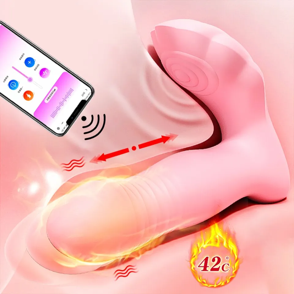 Telescopic Bluetooth Vibrator For Women Wearable Panties Dildo G Spot  Stimulator Vaginal Massager Heating Porn Sex Toy For Women sex toy | Lazada  PH