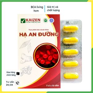 Viên uống Hạ An Đường giúp hạ đường huyết hỗ trợ chuyển hóa đường (70 viên)
