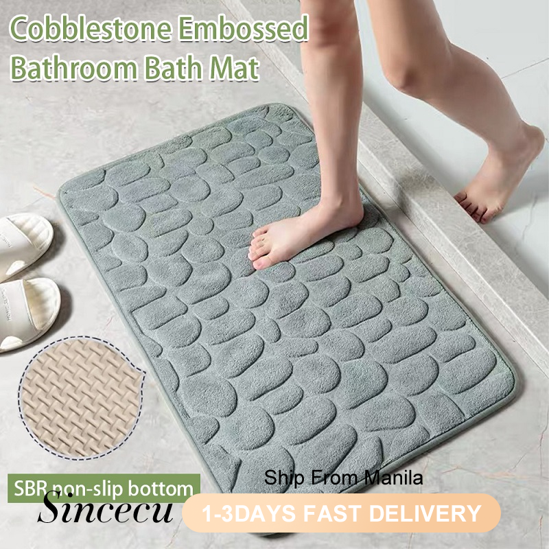 Sincecu Bathroom Mat anti slip absorbent quicky dry shower mat doormats front door kitchen