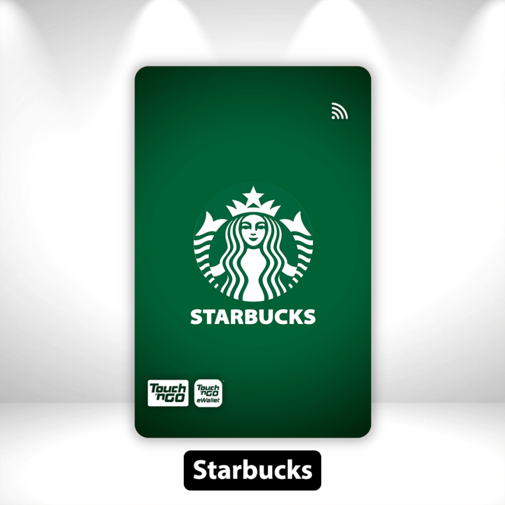 Starbucks Sticker TNG Sticker TNG NFC Card Skincard Cover Starbucks